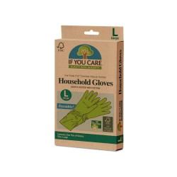 Luvas de látex ecológicas, grandes - If you care