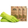 Luvas de látex ecológicas, tamanho médio - If you care