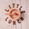Tigela com ventosa para bebê, cor laranja - Lurch