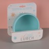 Tigela com ventosa para bebé, cor azul - Lurch