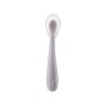 Colher para bebés de silicone platina, cor cinza - Lurch