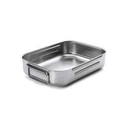 Bandeja de aço inoxidável para forno com alças, 30 cm - Lacor