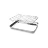 Bandeja com grelha de aço inoxidável para forno, 26,5 cm - Lacor