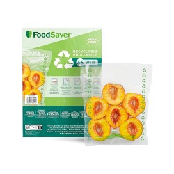 Bolsas recicláveis para embalar a vácuo pequenas - Foodsaver