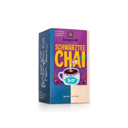 Chá preto com especiarias Chai, ecológico - Sonnentor