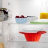 Forma para pudim de silicone platina com prato de cerâmica - Lekue
