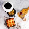 Molde de silicone platina para fritadeira de ar, 20 cm - Ibili