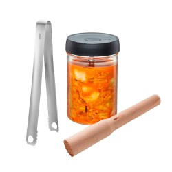 Kit para fermentar picles, 1000 ml - Gefu
