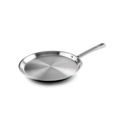 Frigideira crepeira de aço inoxidável, foodie, 28 cm - Lacor