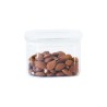 Recipiente e tampa de vidro, hermético, 500 ml - Pebbly