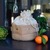 Bolsa de juta para frutas e legumes tamanho pequeno - Pebbly