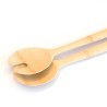 Pack de 2 talheres de salada para servir e misturar, de bambu - Pebbly