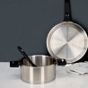 Olla de acero inoxidable, sin asas, combi, 18 cm - Lacor