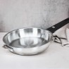 Frigideira de aço inoxidável, sem cabo, combi, 20 cm - Lacor