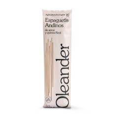 Esparguete de arroz e quinoa Real, biológico, 250 g - Oleander