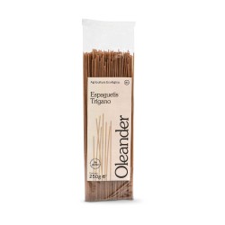 Esparguete integral de arroz integral, amaranto e quinoa Real, 250 g - Oleander