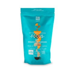 Café en grano ecológico con Melena de león, Reishi y Agaricus, 250 g - Cokare