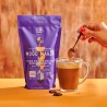 Café moído biológico descafeinado com Reishi, Chaga e Maitake, 250 g - Cokare