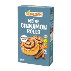 Cinnamon rolls, rollos de canela, ecológicos, sin gluten - Biovegan