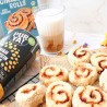 Cinnamon rolls, rolos de canela, ecológicos, sem glúten - Biovegan