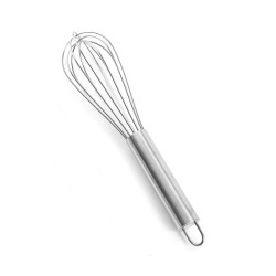 Mini batedor de arames em aço inoxidável, 15 cm - Lacor