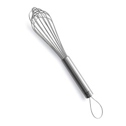 Batedor de varas em aço inoxidável com ponta arredondada, 30 cm - Lacor