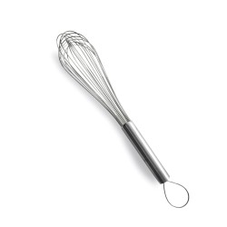 Batedor de varas em aço inoxidável com ponta aberta, 25 cm - Lacor