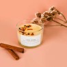 Vela perfumada com óleos essenciais ecológicos, Canela em rama - CanVela