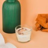 Vela perfumada com óleos essenciais ecológicos, Sensações - CanVela