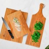 Tabla de cortar de madera de olivo con mango - Redecker