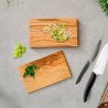 Tabla de cortar de madera de olivo, pequeña, grosor fino - Redecker