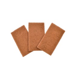 Pack 3 esfregonas ecológicas de casca de noz - Full Circle