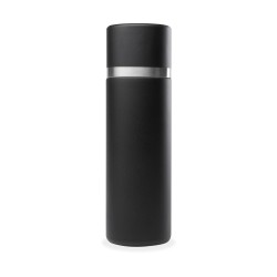 Termo de aço inoxidável, 750 ml, preto - Qwetch