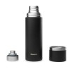 Termo de aço inoxidável, 750 ml, preto - Qwetch