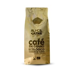 Café em grão biológico descafeinado - 1 kg