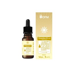 Vitamina D3 + K2, 500UI en gotas, 30 ml - OFM