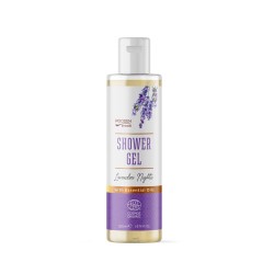 Gel de banho ecológico, relaxante, lavanda - Wooden Spoon