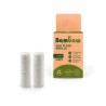 2 Recargas de fio dental de seda natural, biodegradável - Bambaw