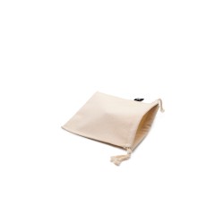 Bolsa impermeável porta alimentos de algodão orgânico e látex natural, pequena - Fair Squared