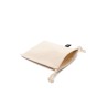 Bolsa impermeable porta alimentos de algodón orgánico y látex natural, mediana - Fair Squared
