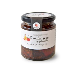 Tomate seco ecológico en aceite de oliva virgen extra y guindilla - Contigo