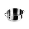 Vaporera de aço inoxidável Basic - acessório para cozinhar a vapor, 24 cm - Lacor