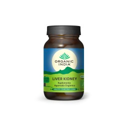 Fórmula ayurvédica para fígado e rim, ecológica, em cápsulas - Organic India