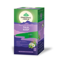 Infusão ayurvédica, ecológica, Tulsi "Sleep" - Organic India