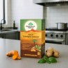 Infusão ayurvédica, ecológica, Tulsi "Turmeric Ginger" - Organic India