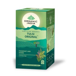 Infusão ayurvédica, ecológica, Tulsi "Original" - Organic India