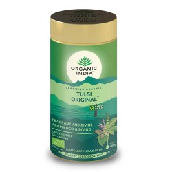 Infusão ayurvédica, ecológica, Tulsi "Original", a granel - Organic India