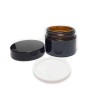 Frasco de vidro âmbar para cremes cosméticos, 50 ml - Essenciales