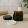Envase de cristal ámbar para cremas cosméticas, 30 ml - Essenciales