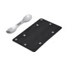 Jogo de 4 garfos colher de aço inoxidável - Black & Blum